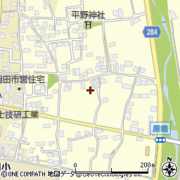 〒390-0316 長野県松本市原の地図
