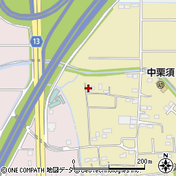 群馬県藤岡市中栗須704-18周辺の地図