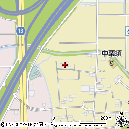 群馬県藤岡市中栗須704-9周辺の地図