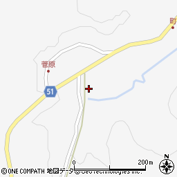 松井田下仁田線周辺の地図