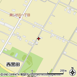 栃木県小山市西黒田268周辺の地図