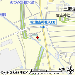 長野県安曇野市三郷温6558周辺の地図