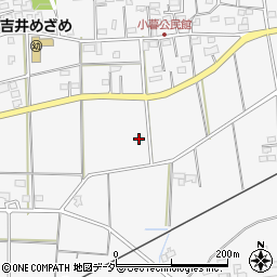 群馬県高崎市吉井町小暮周辺の地図