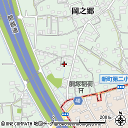 群馬県藤岡市岡之郷843周辺の地図