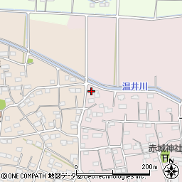 群馬県藤岡市上栗須502-1周辺の地図