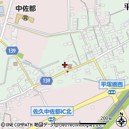 長野県佐久市平塚146周辺の地図