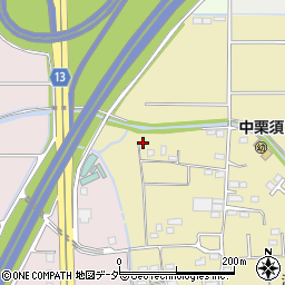 群馬県藤岡市中栗須704-5周辺の地図