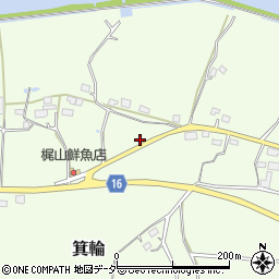 茨城県鉾田市箕輪1989周辺の地図
