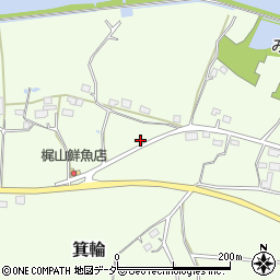 茨城県鉾田市箕輪1989周辺の地図