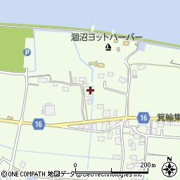 茨城県鉾田市箕輪2757-1周辺の地図