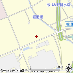 長野県安曇野市三郷温6222周辺の地図