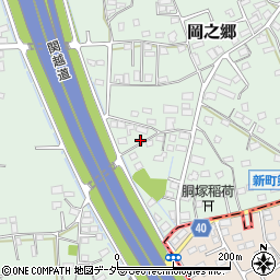 群馬県藤岡市岡之郷814-3周辺の地図