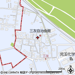 埼玉県本庄市新井522周辺の地図