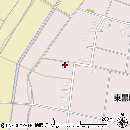 栃木県小山市東黒田74周辺の地図