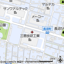 三恵技研工業伊勢崎工場周辺の地図