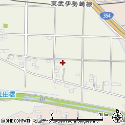 群馬県太田市新田下江田町61周辺の地図