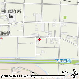 群馬県太田市新田下江田町191-1周辺の地図