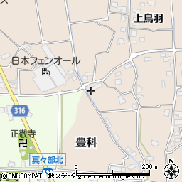 長野県安曇野市豊科331周辺の地図