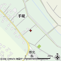 茨城県小美玉市手堤239周辺の地図