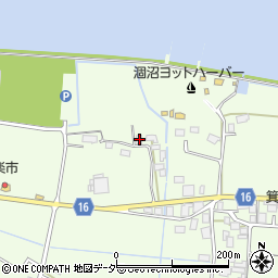 茨城県鉾田市箕輪2756周辺の地図