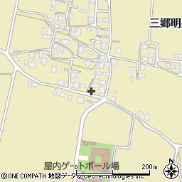長野県安曇野市三郷明盛4149-1周辺の地図