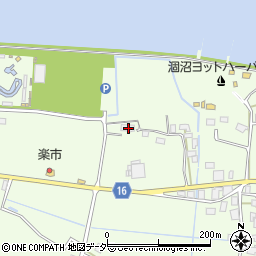 茨城県鉾田市箕輪2741-2周辺の地図