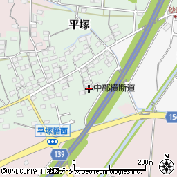 長野県佐久市平塚220周辺の地図