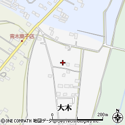 茨城県結城市大木2403-41周辺の地図