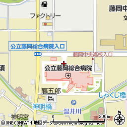藤岡総合病院外来センター周辺の地図