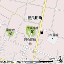 八坂神社周辺の地図