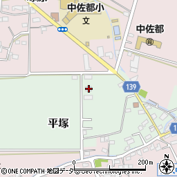 長野県佐久市平塚278周辺の地図