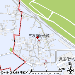 埼玉県本庄市新井522-7周辺の地図