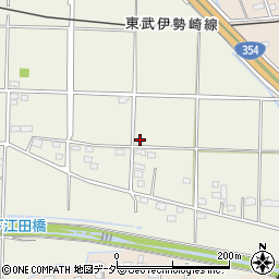 群馬県太田市新田下江田町65周辺の地図