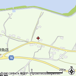 茨城県鉾田市箕輪1853周辺の地図