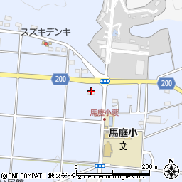 ローソン吉井馬庭店周辺の地図