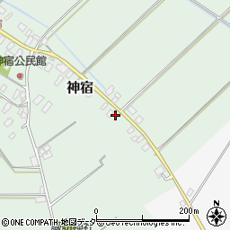 茨城県東茨城郡茨城町神宿13周辺の地図