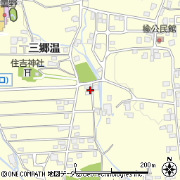長野県安曇野市三郷温5938周辺の地図