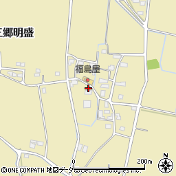 長野県安曇野市三郷明盛4342周辺の地図