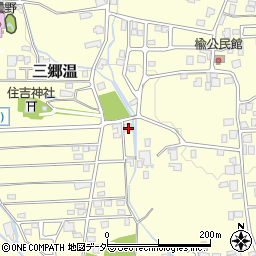 長野県安曇野市三郷温5937周辺の地図