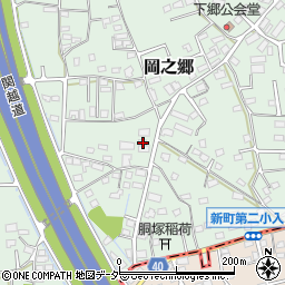 群馬県藤岡市岡之郷819周辺の地図