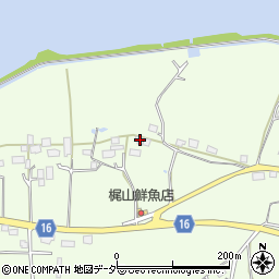 茨城県鉾田市箕輪1974周辺の地図