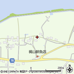 茨城県鉾田市箕輪1974周辺の地図