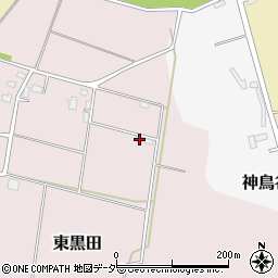 栃木県小山市東黒田62周辺の地図