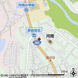 河南郵便局 ＡＴＭ周辺の地図