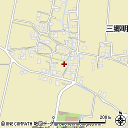 長野県安曇野市三郷明盛4140-6周辺の地図