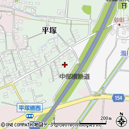 長野県佐久市平塚212周辺の地図