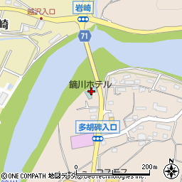 鏑川ホテル周辺の地図