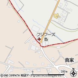 茨城県笠間市泉市野谷入会地周辺の地図