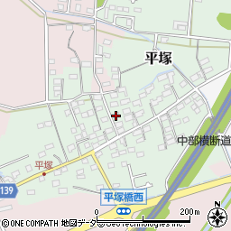 長野県佐久市平塚179-1周辺の地図