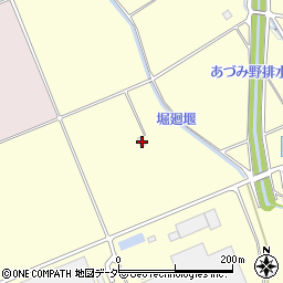 長野県安曇野市三郷温6346周辺の地図
